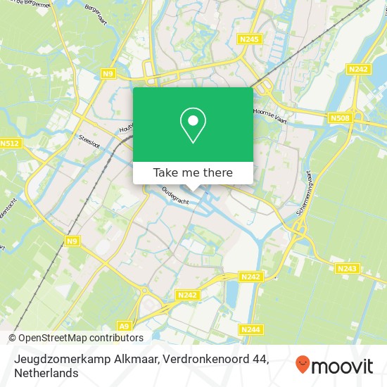 Jeugdzomerkamp Alkmaar, Verdronkenoord 44 map