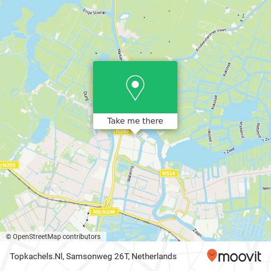 Topkachels.Nl, Samsonweg 26T map