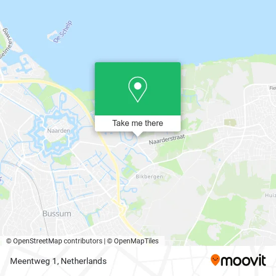 Meentweg 1 map