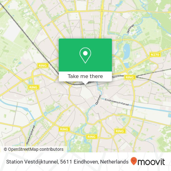 Station Vestdijktunnel, 5611 Eindhoven map