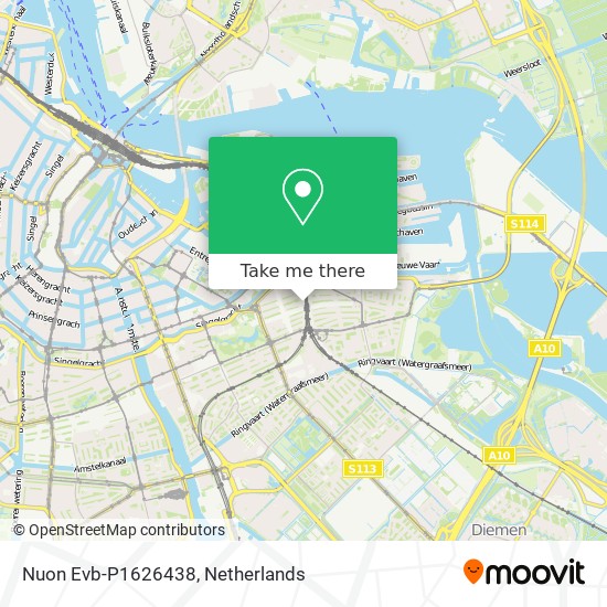 Nuon Evb-P1626438 map