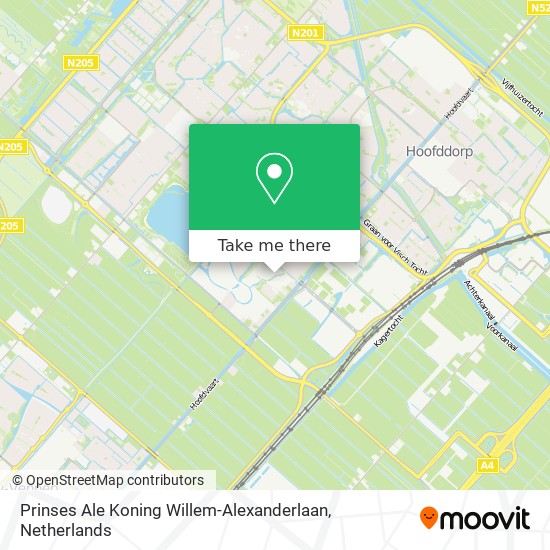 Prinses Ale Koning Willem-Alexanderlaan map