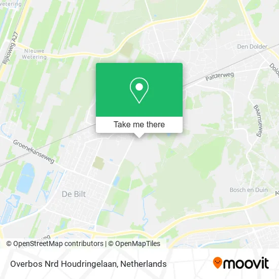Overbos Nrd Houdringelaan map