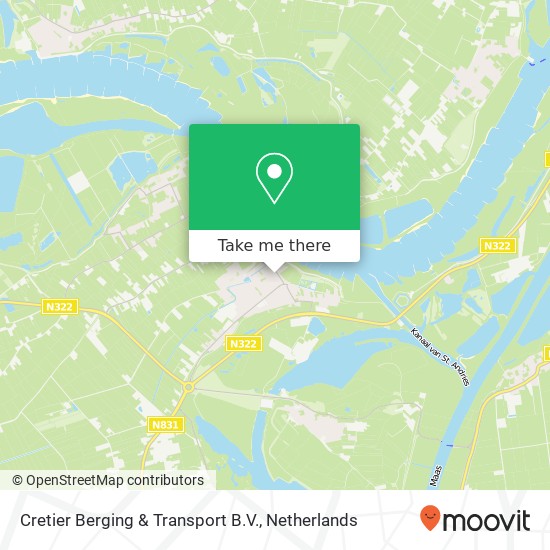 Cretier Berging & Transport B.V. map