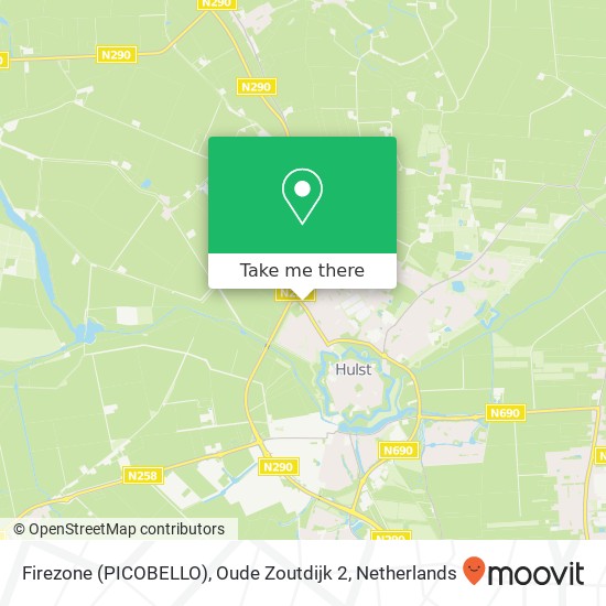 Firezone (PICOBELLO), Oude Zoutdijk 2 map