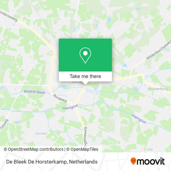 De Bleek De Horsterkamp map