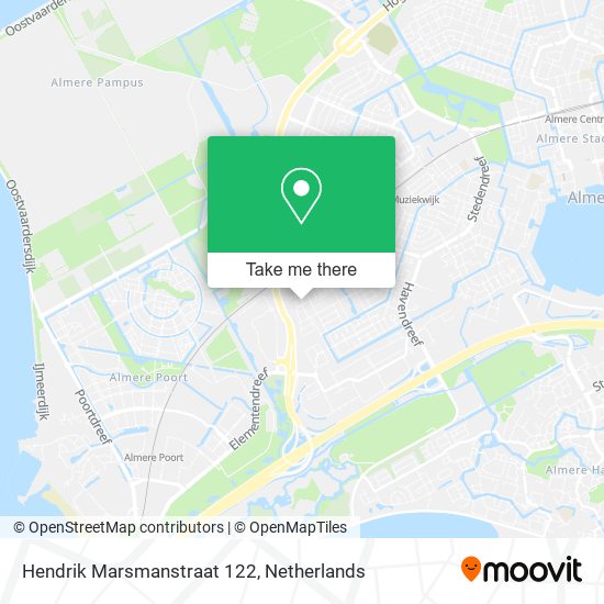 Hendrik Marsmanstraat 122 map