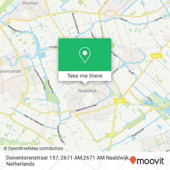 Duiventorenstraat 157, 2671 AM,2671 AM Naaldwijk Karte