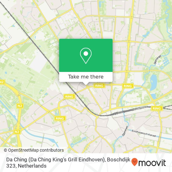 Da Ching (Da Ching King's Grill Eindhoven), Boschdijk 323 map