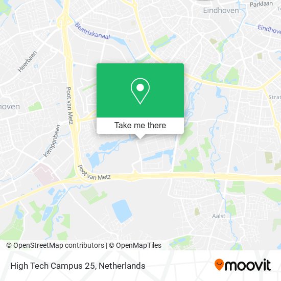 High Tech Campus 25 map