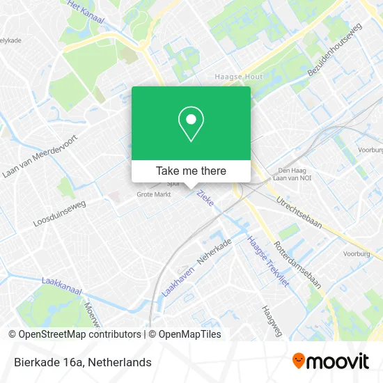 Bierkade 16a map