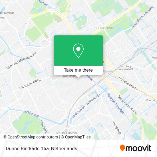 Dunne Bierkade 16a map