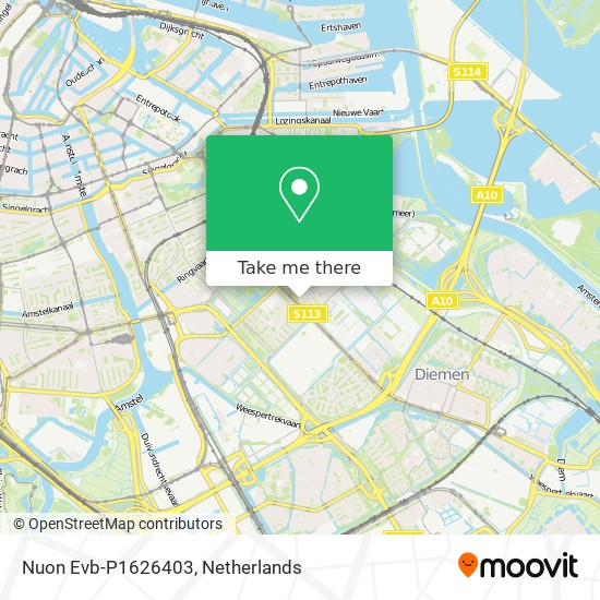 Nuon Evb-P1626403 map