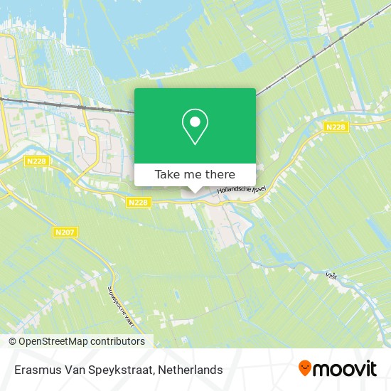 Erasmus Van Speykstraat map