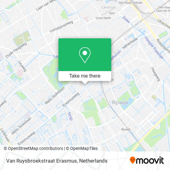 Van Ruysbroekstraat Erasmus map