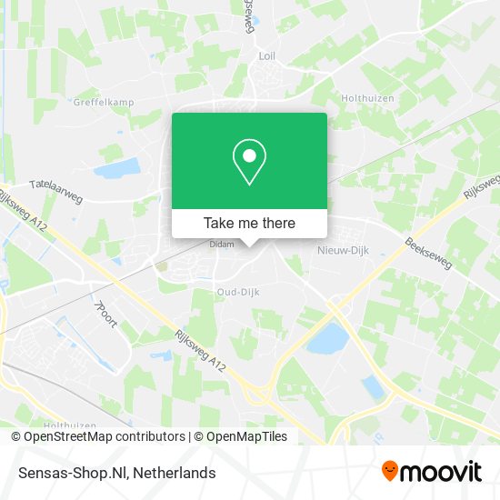 Sensas-Shop.Nl map