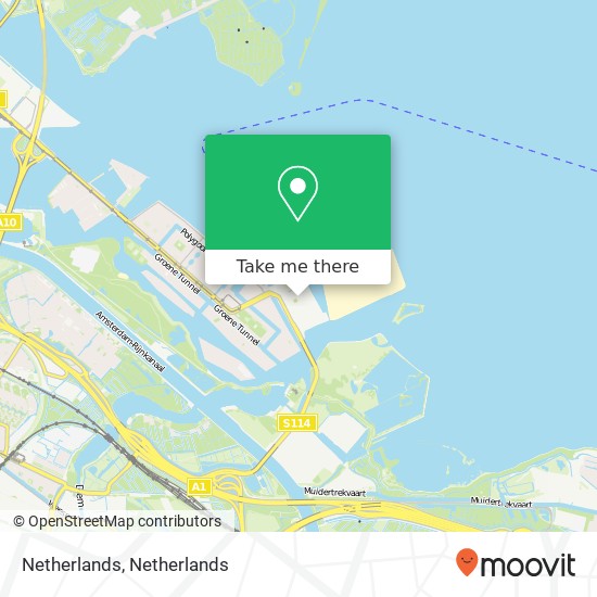 Netherlands map