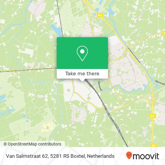 Van Salmstraat 62, 5281 RS Boxtel map