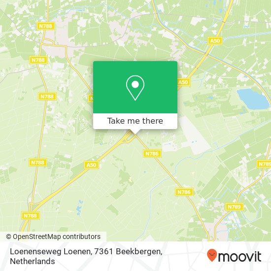 Loenenseweg Loenen, 7361 Beekbergen Karte