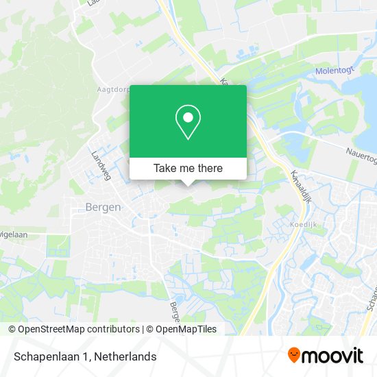 Schapenlaan 1 map