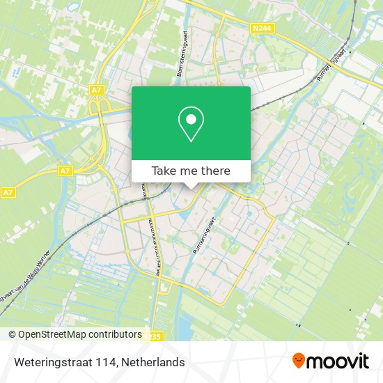 Weteringstraat 114 map