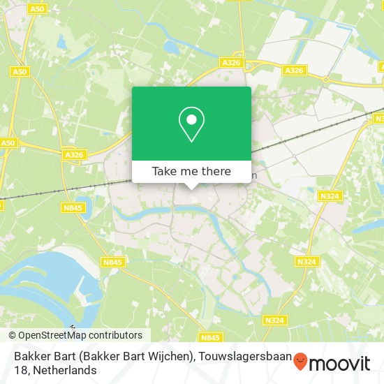 Bakker Bart (Bakker Bart Wijchen), Touwslagersbaan 18 map