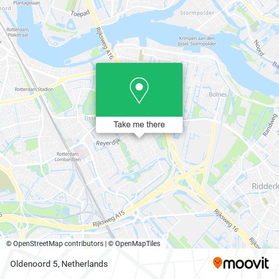 Oldenoord 5 map