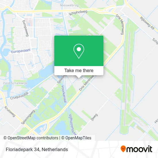 Floriadepark 34 map