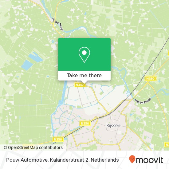 Pouw Automotive, Kalanderstraat 2 map