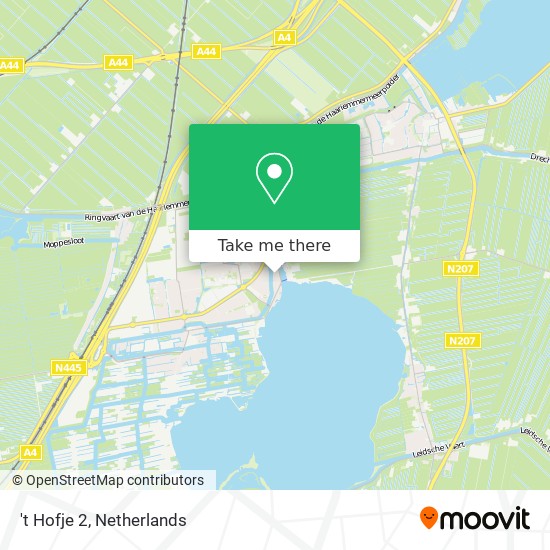 't Hofje 2 map