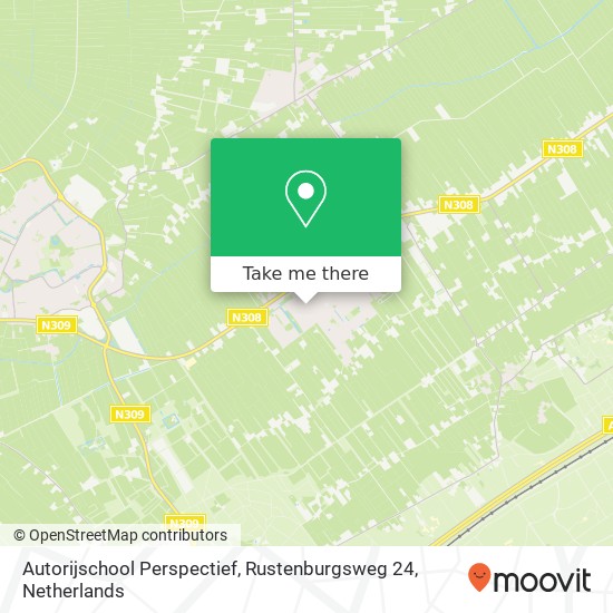 Autorijschool Perspectief, Rustenburgsweg 24 Karte