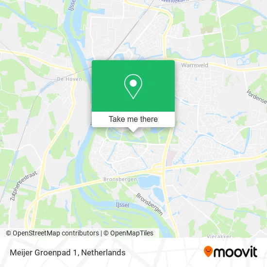 Meijer Groenpad 1 map