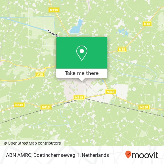 ABN AMRO, Doetinchemseweg 1 map