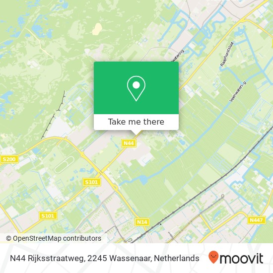 N44 Rijksstraatweg, 2245 Wassenaar map