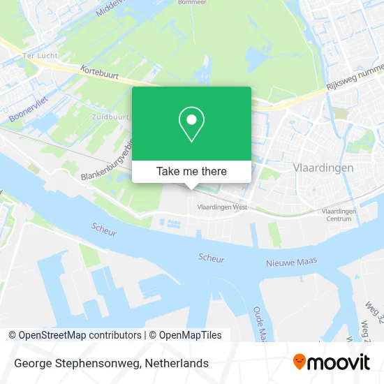 George Stephensonweg map