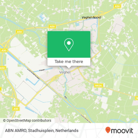 ABN AMRO, Stadhuisplein Karte