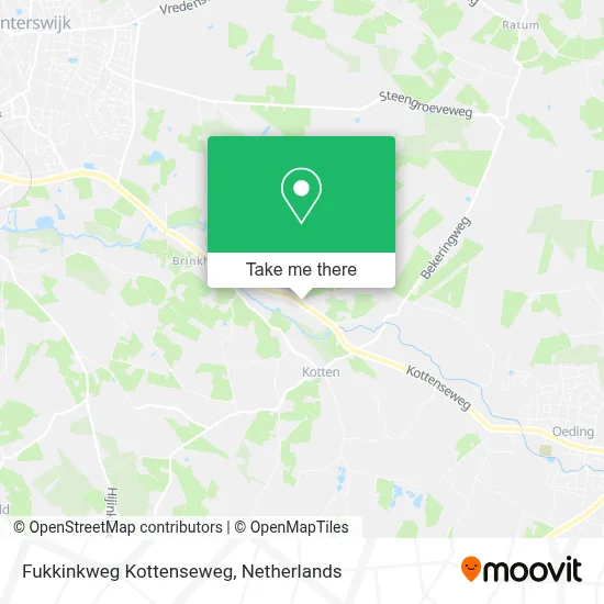 Fukkinkweg Kottenseweg map