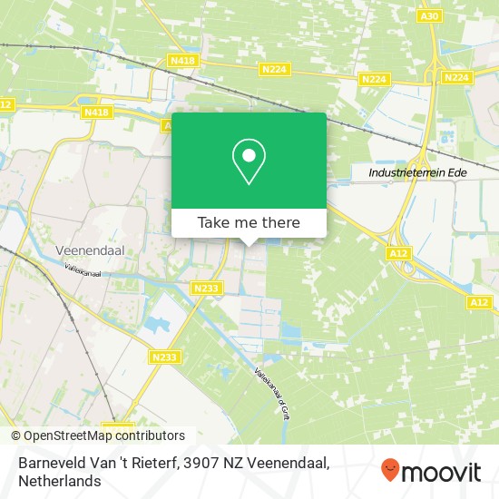 Barneveld Van 't Rieterf, 3907 NZ Veenendaal map