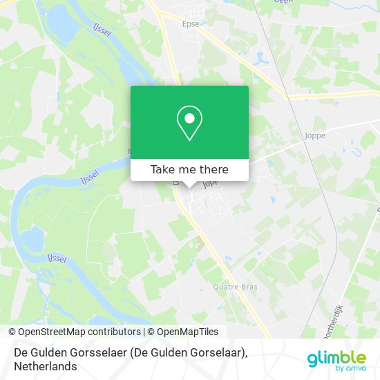 De Gulden Gorsselaer (De Gulden Gorselaar) Karte