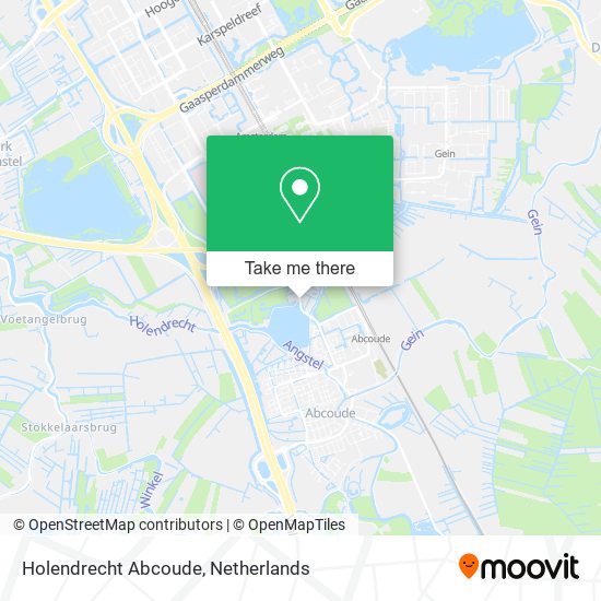 Holendrecht Abcoude map