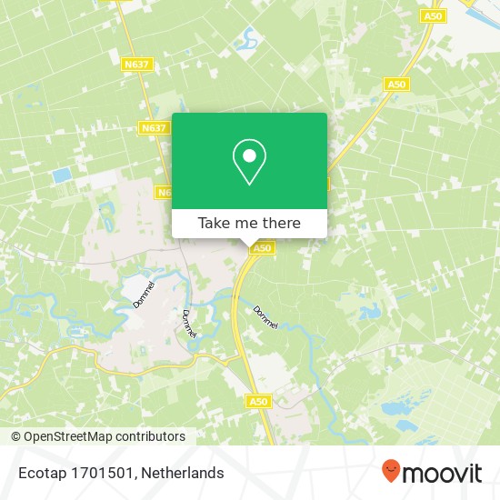 Ecotap 1701501 map
