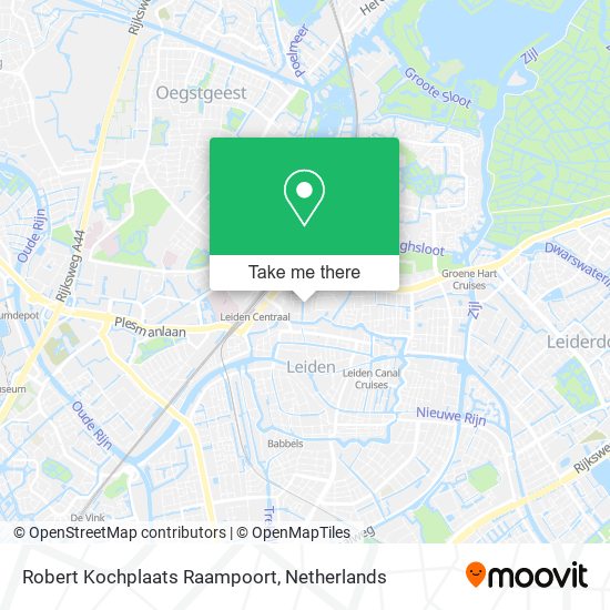 Robert Kochplaats Raampoort map