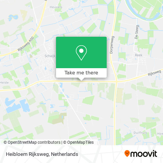 Heibloem Rijksweg Karte