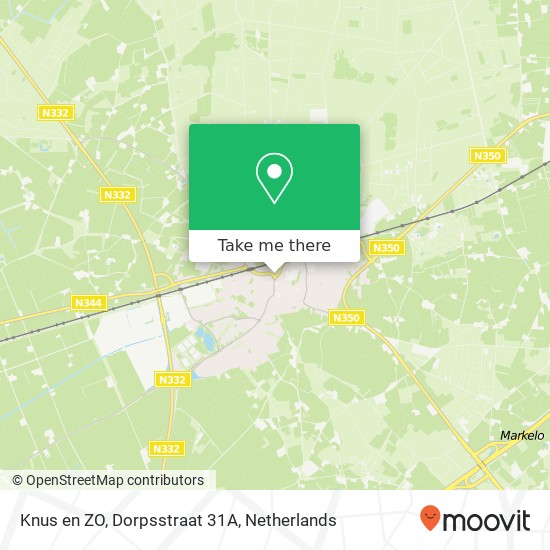 Knus en ZO, Dorpsstraat 31A map