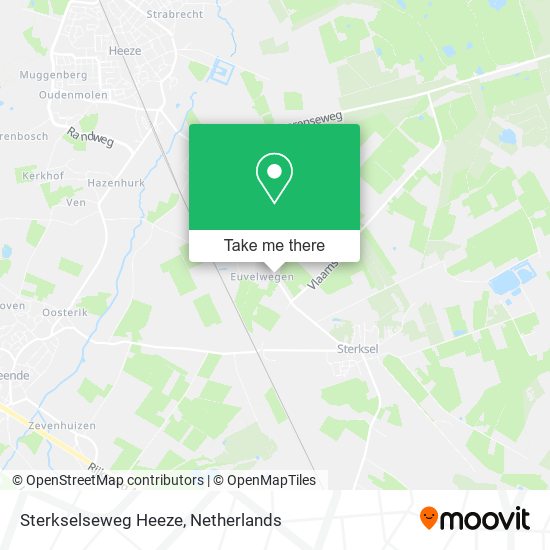 Sterkselseweg Heeze map