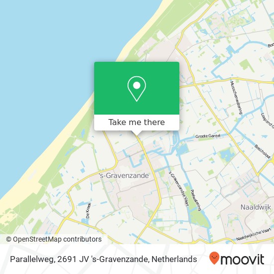 Parallelweg, 2691 JV 's-Gravenzande map