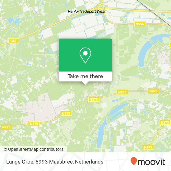 Lange Groe, 5993 Maasbree map