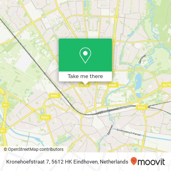 Kronehoefstraat 7, 5612 HK Eindhoven map