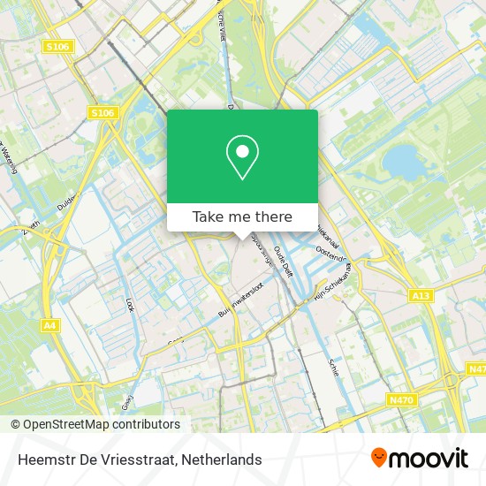 Heemstr De Vriesstraat map