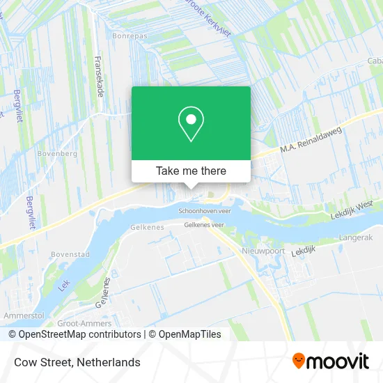 Koestraat map